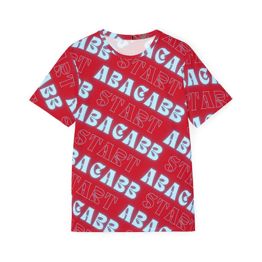 Secret Code Print T-shirt (Red)