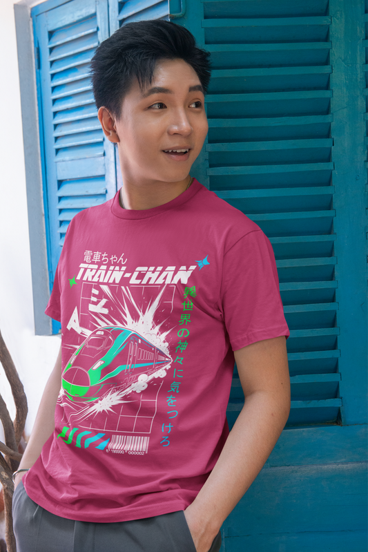 Train-Chan Isekai God Unisex T-shirt