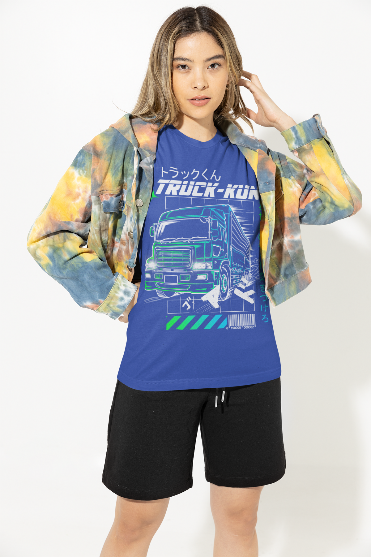 Truck-Kun Isekai God Unisex T-shirt.