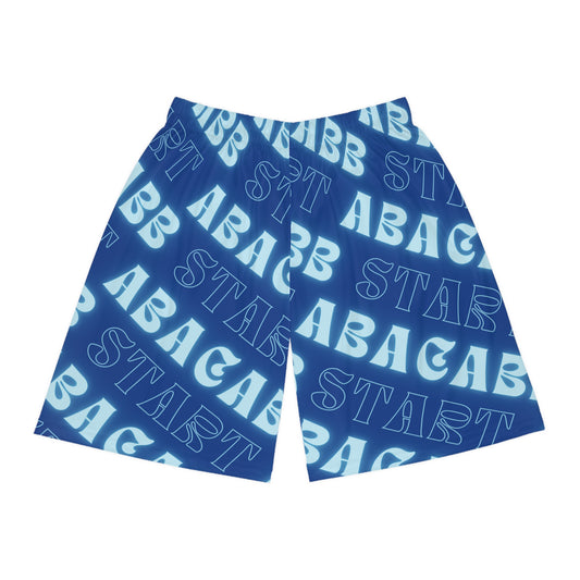 Secret Code Basketball Shorts - Blue
