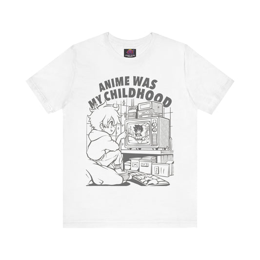 'Anime Was My Childhood' Unisex T-shirt